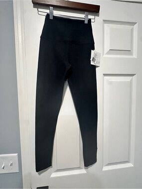 High-Waist Black Leggings